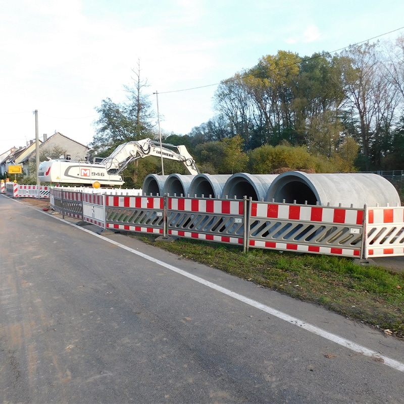 Abwasseranlage Überherrn Etzelstraße