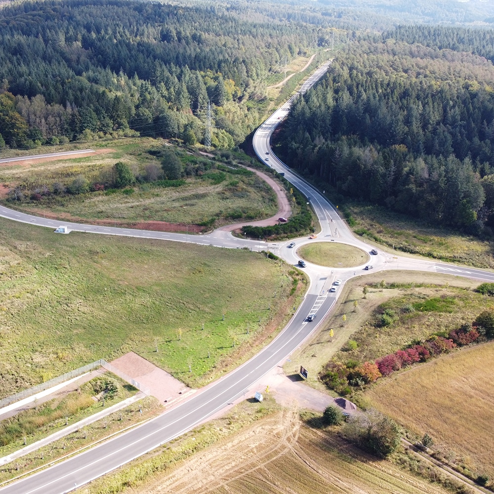 Erschließung Gewerbegebiet Kreisstadt Merzig